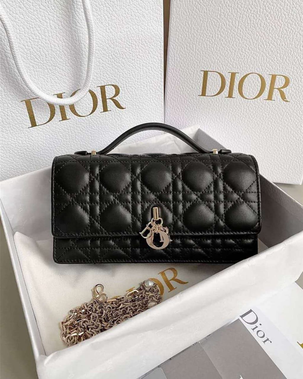 My Dior pouch with chain